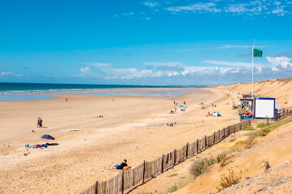 Plage de sauveterre Les sables d'Olonne